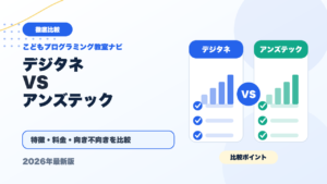 デジタネとアンズテックを徹底比較！どっちがおすすめ？【2026年最新】 アイキャッチ
