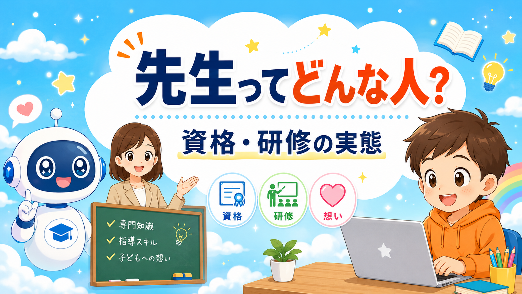 プログラミング教室の先生はどんな人？資格・研修の実態